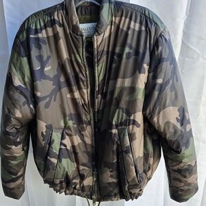 Valentino camouflage womens jacket size 6